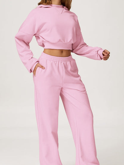 BUYCO Female Pocket Casual  With Hat Tracksuit