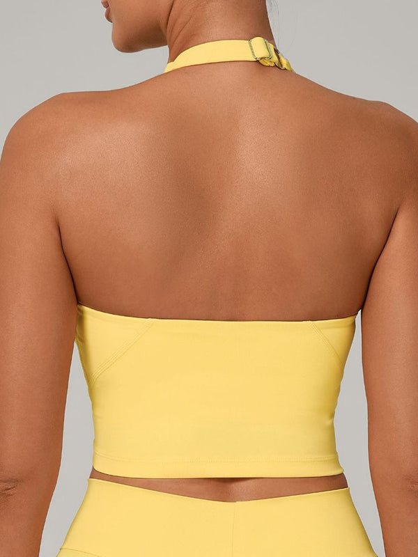 BUYCO Female Halter Backless Tank
