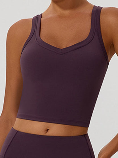 BUYCO Female Contrast Color Stripes Sports Bras