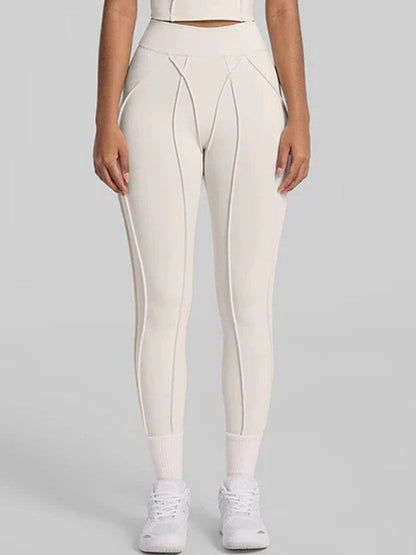 BUYCO Female Super Stylish&Fitted Stitch Performance Leggings