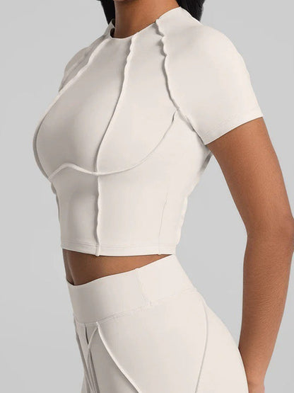 BUYCO Female Super Stylish&Fitted Stitch Performance Zipper Tank