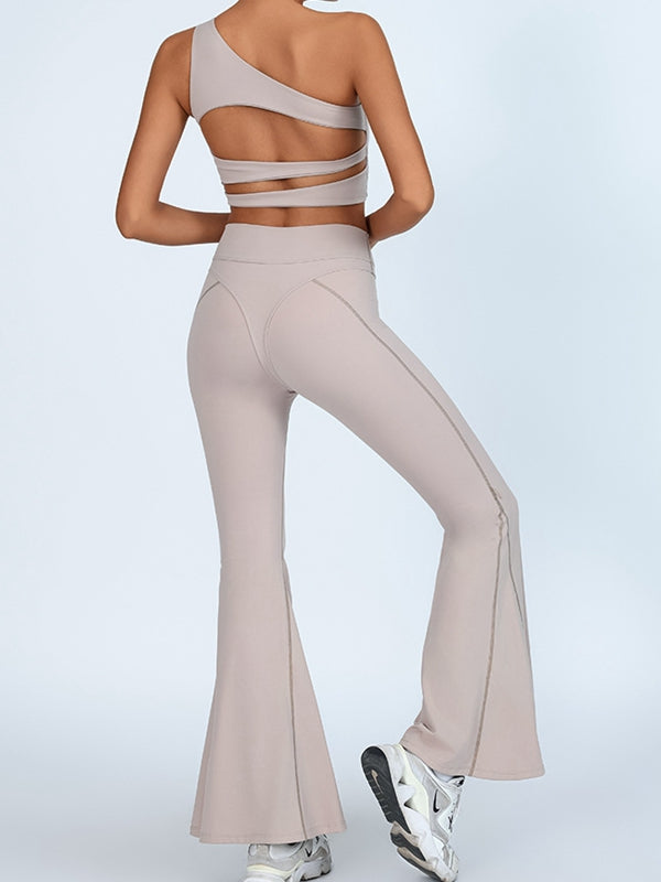 BUYCO Female Fitted Push-up Flare Leggings