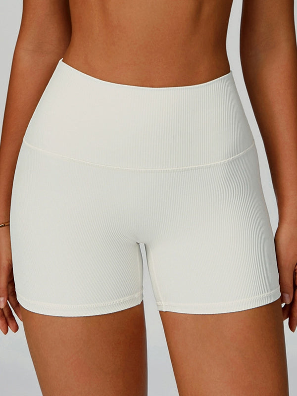 BUYCO Female Ribbed High-rise Leggings