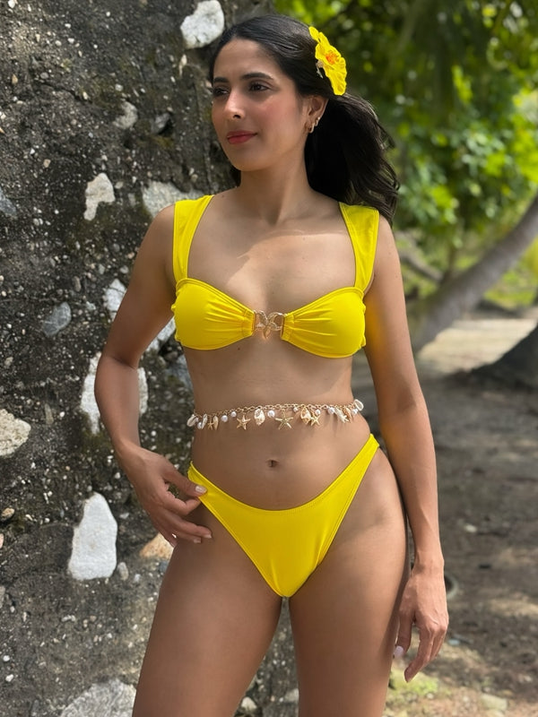 BUYCO Female Starfish Beach Bikini Set