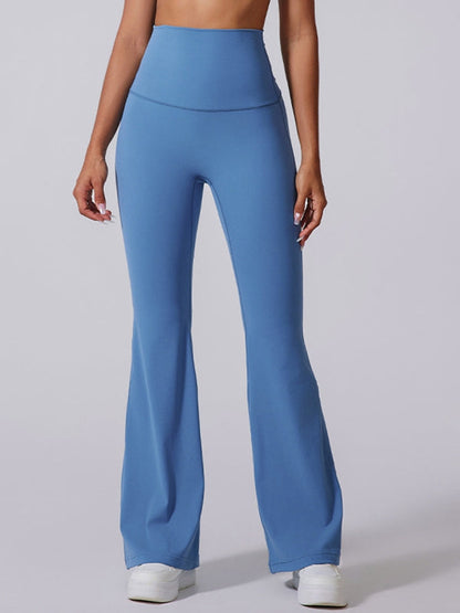 BUYCO Female Super High-rise Ruched Back Flare Leggings