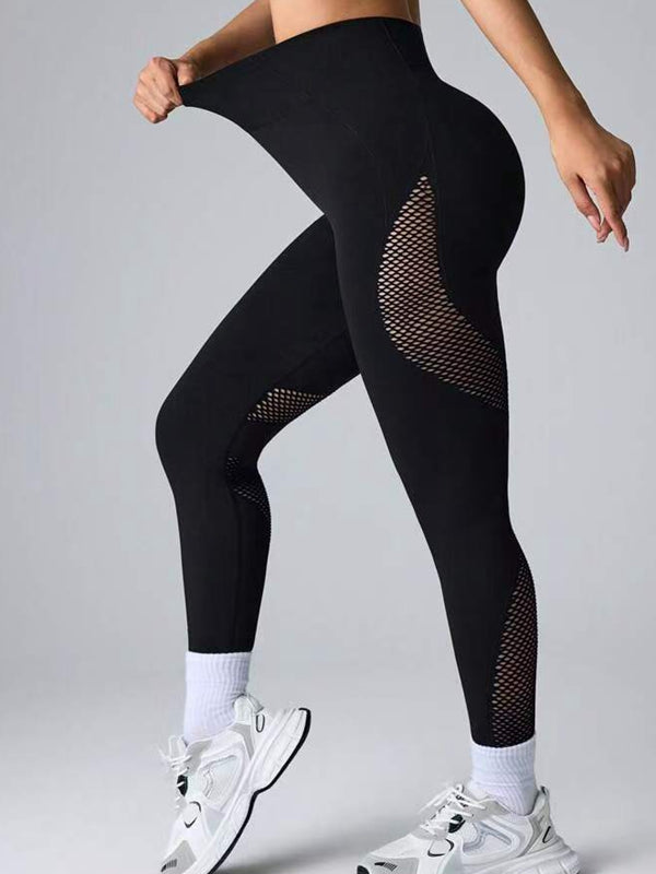 BUYCO Female Seamless Fishnet Leggings