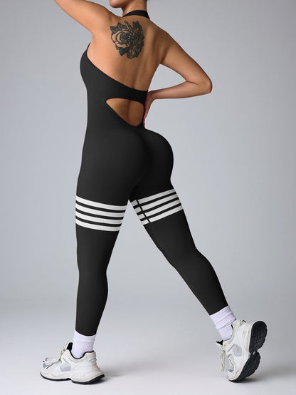 BUYCO Female Fitted Backless Jumpsuit