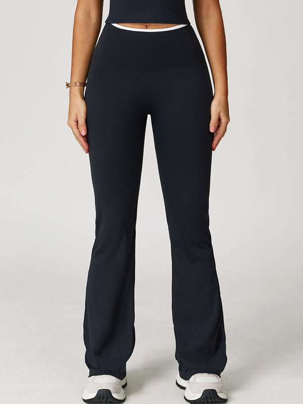 BUYCO Female Contrast Color Cross Back Sports Bras