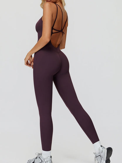 BUYCO Female Cross Back Jumpsuit