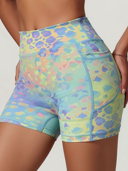 BUYCO Female Colorful Pattern Pocket Fit Shorts