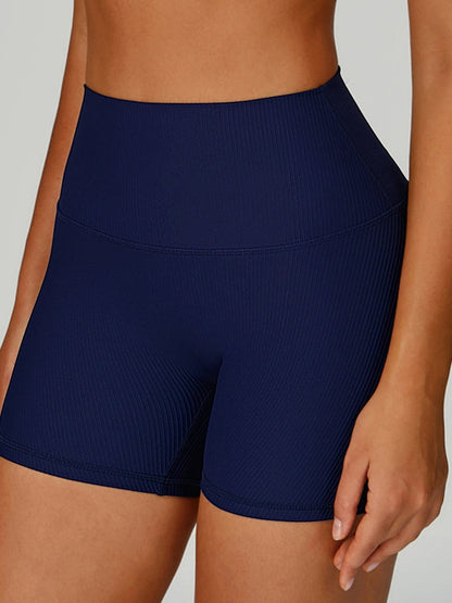 BUYCO Female Ribbed High-rise Leggings