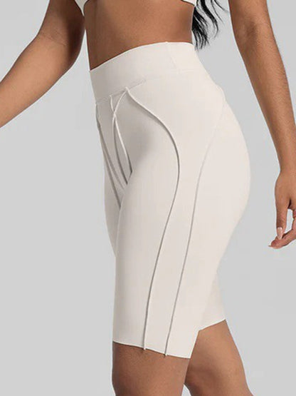 BUYCO Female Super Stylish&Fitted Stitch Performance Shorts