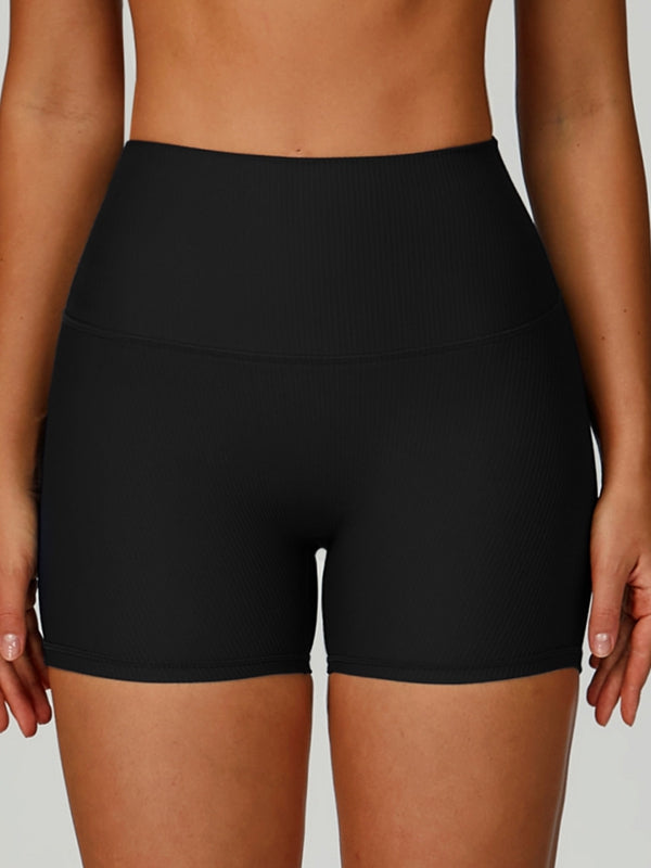 BUYCO Female Ribbed High-rise Leggings