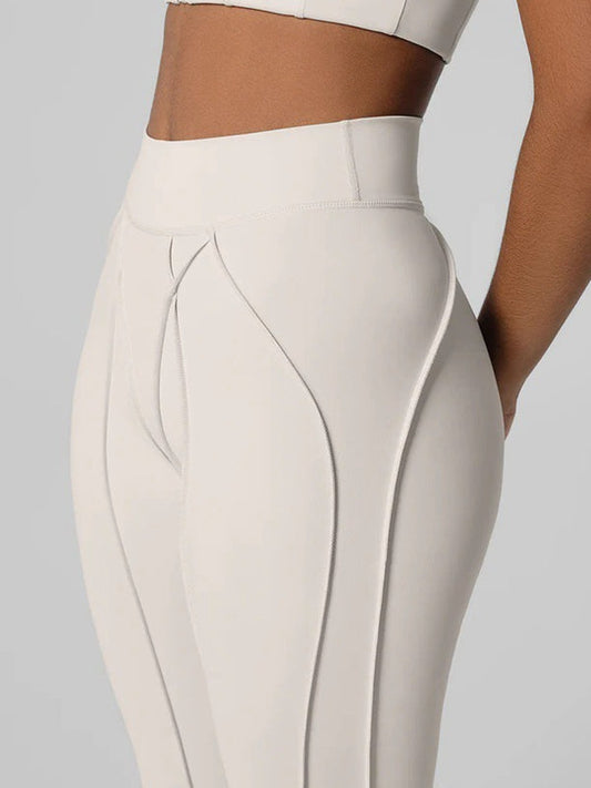 BUYCO Female Super Stylish&Fitted Stitch Performance Leggings