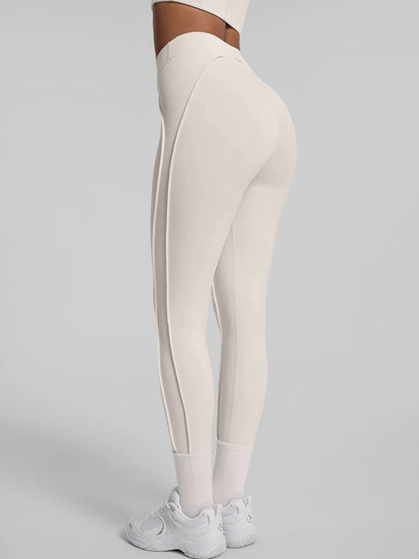 BUYCO Female Super Stylish&Fitted Stitch Performance Leggings