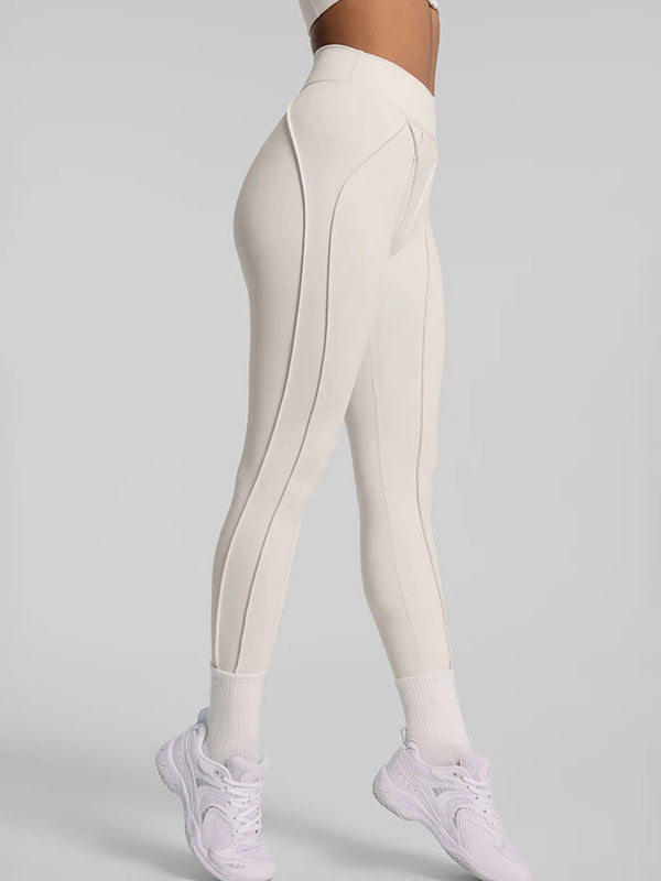 BUYCO Female Super Stylish&Fitted Stitch Performance Leggings