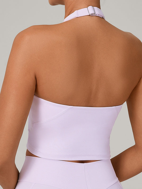 BUYCO Female Halter Backless Tank