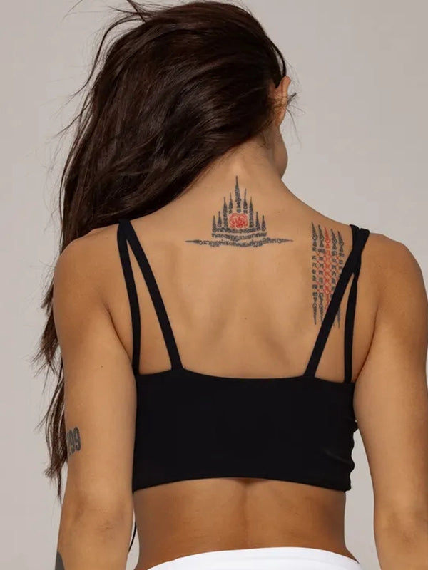 BUYCO Female V Collar Sports Bras