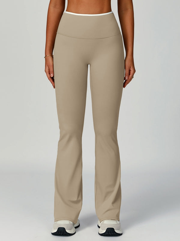 BUYCO Female Contrast Color Cross Back Sports Bras