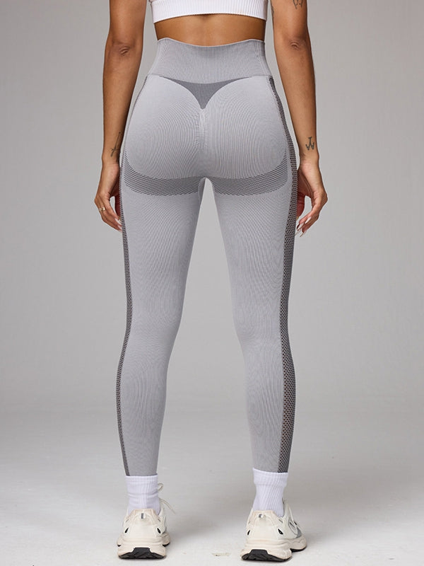 BUYCO Female Seamless Fishnet Modern Fit Leggings