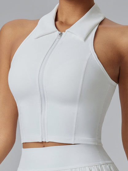 BUYCO Female Zipper Lapel Tank