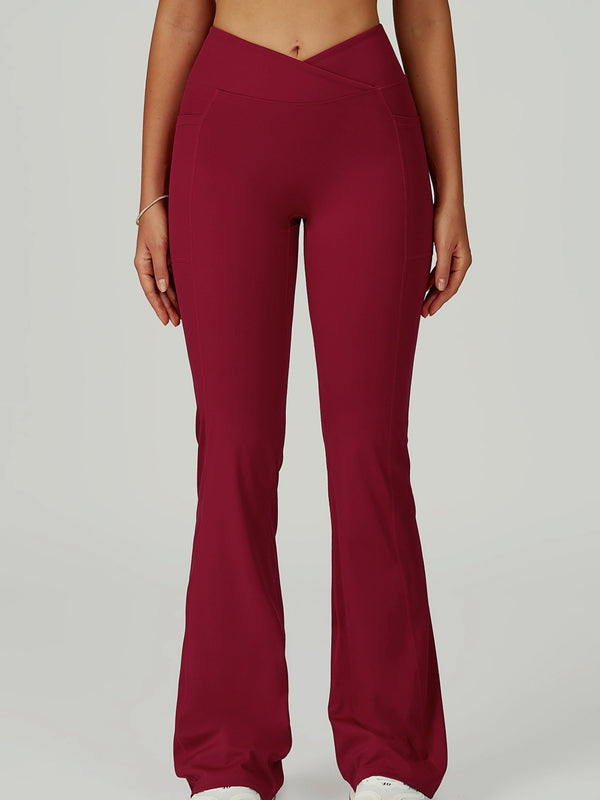 BUYCO Female V shape-waist Flare Leggings