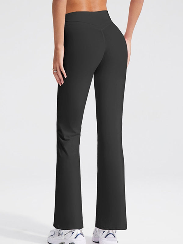 BUYCO Female V Shape Waist Flare Leggings