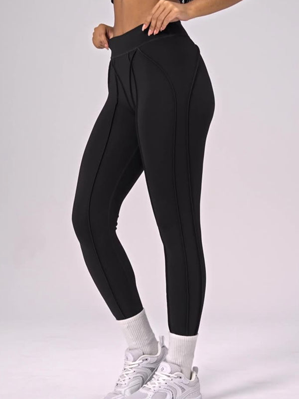 BUYCO Female Super Stylish&Fitted Stitch Performance Leggings