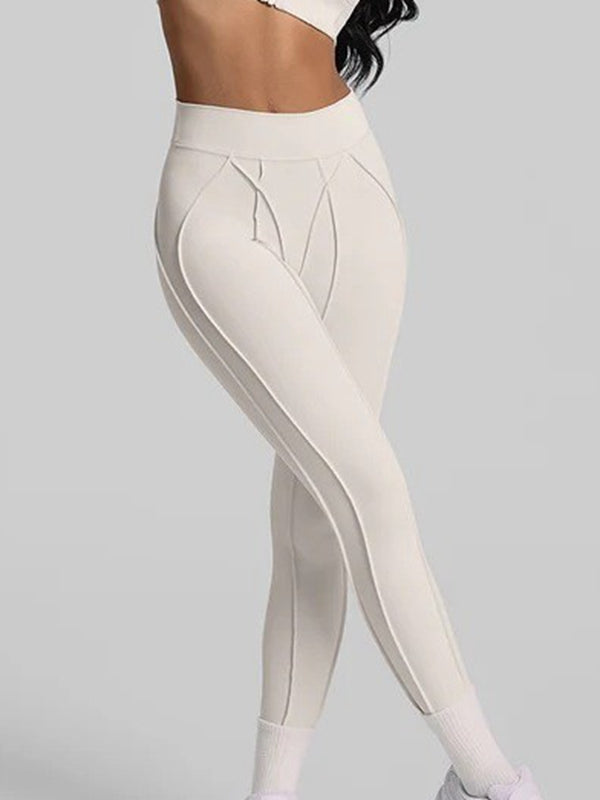 BUYCO Female Super Stylish&Fitted Stitch Performance Leggings