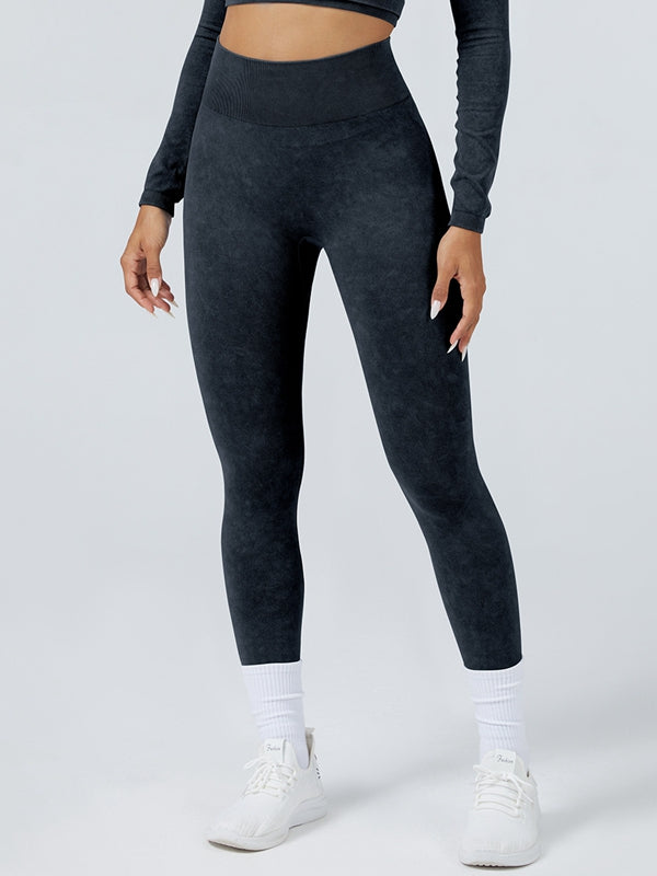 BUYCO Female Tie Dye High-rise Leggings