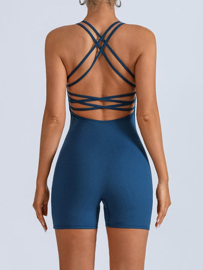 BUYCO Female Unique Cross Back Romper