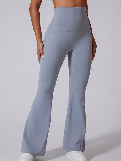 BUYCO Female Super High-rise Ruched Back Flare Leggings