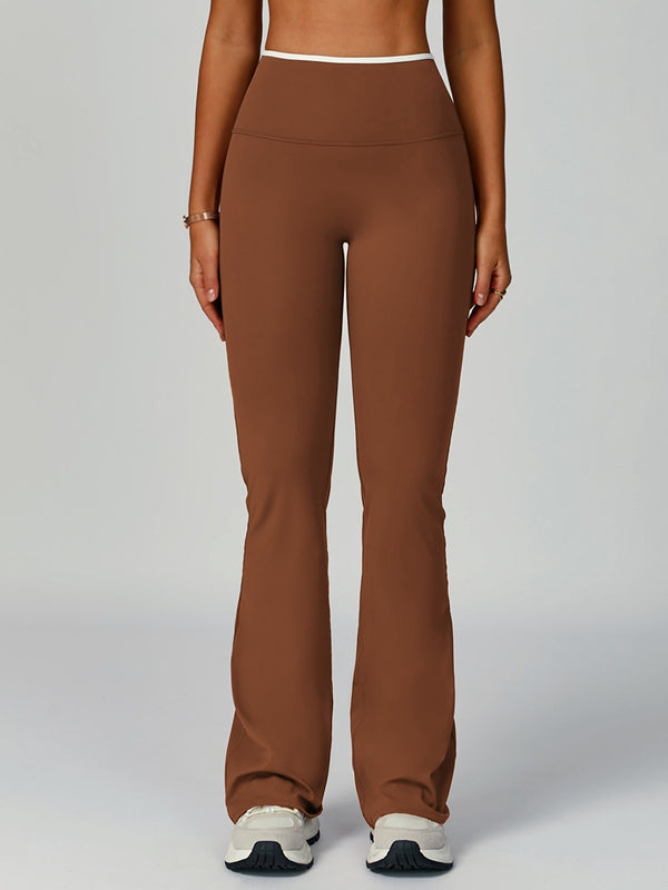 BUYCO Female Contrast Color Cross Back Sports Bras