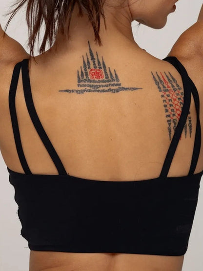 BUYCO Female V Collar Sports Bras