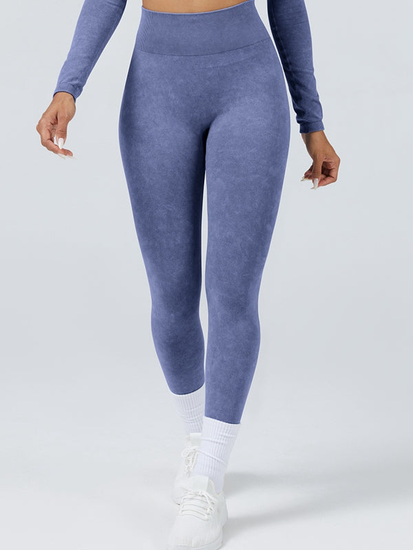 BUYCO Female Tie Dye High-rise Leggings