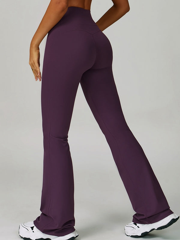 BUYCO Female Must Have High-rise Flare Leggings