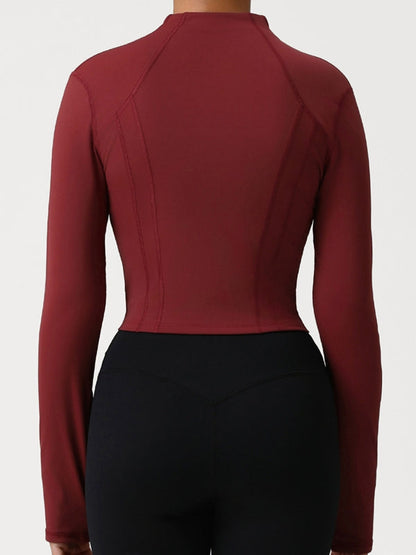 BUYCO Female Basic Zipper Pocket Jacket