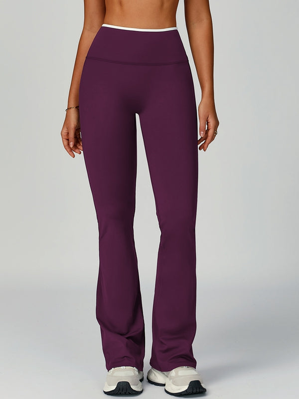 BUYCO Female Contrast Color Cross Back Sports Bras