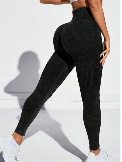 BUYCO Female Tie Dye High-rise Leggings