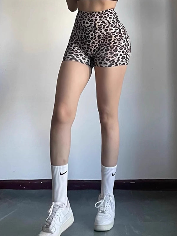 BUYCO Female Animal Print Quick Dry Fit Shorts