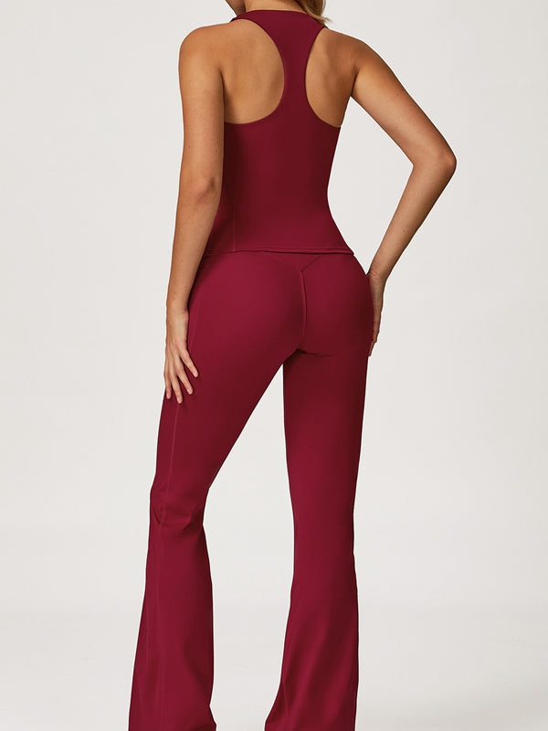 BUYCO Female V shape-waist Flare Tracksuit