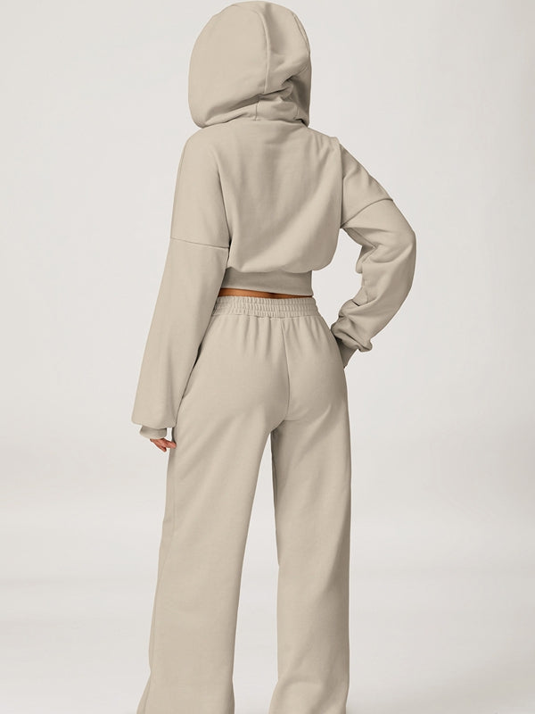 BUYCO Female Pocket Casual  With Hat Tracksuit