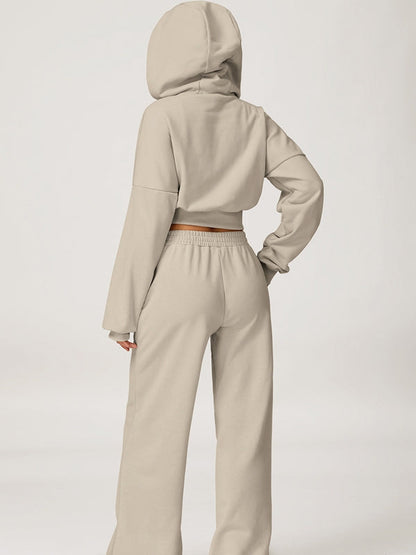 BUYCO Female Pocket Casual  With Hat Tracksuit