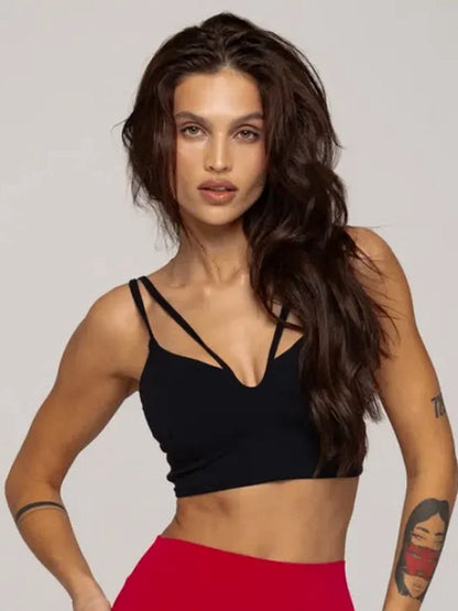 BUYCO Female V Collar Sports Bras