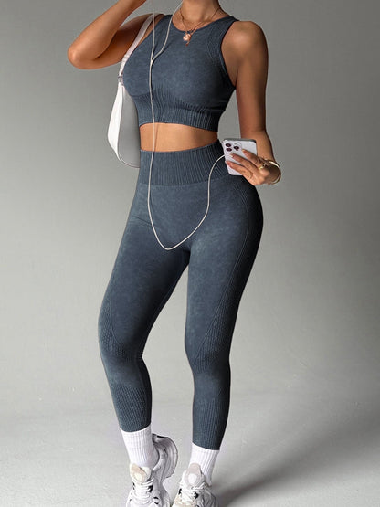 BUYCO Female Denim Seamless Tracksuit
