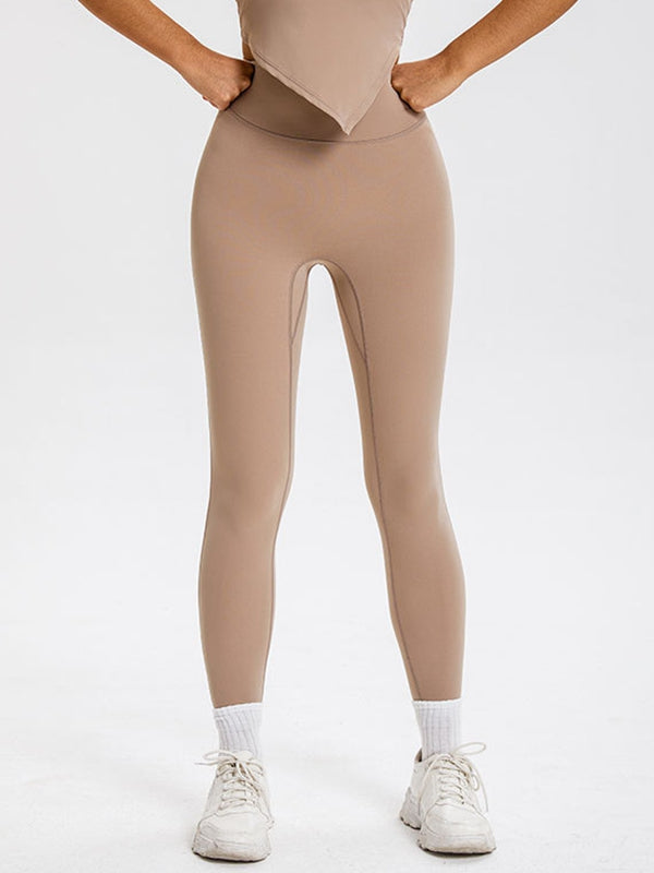 BUYCO Female Ruched Back High-waisted Leggings