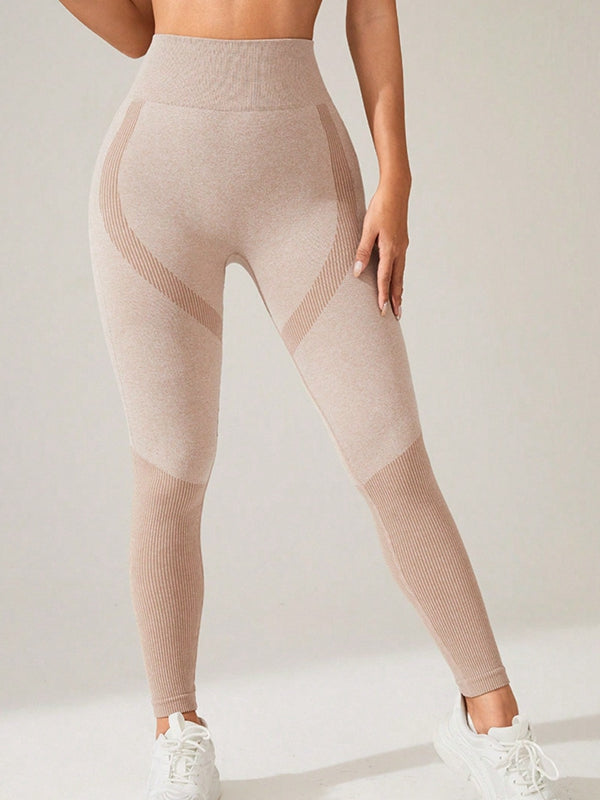 BUYCO Female Ribbed Seamless Fit Leggings