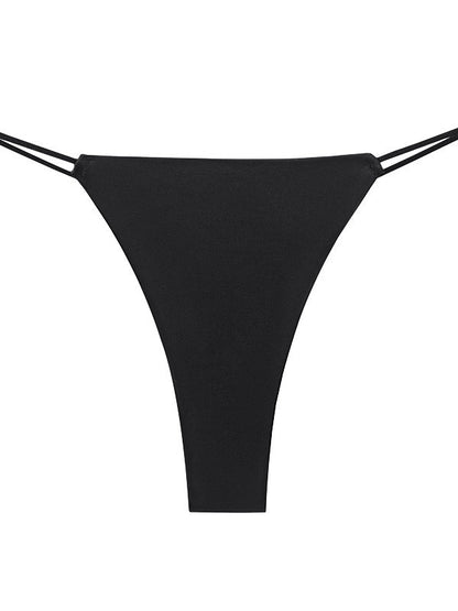 BUYCO Femal Fitted Silk T-back Panties