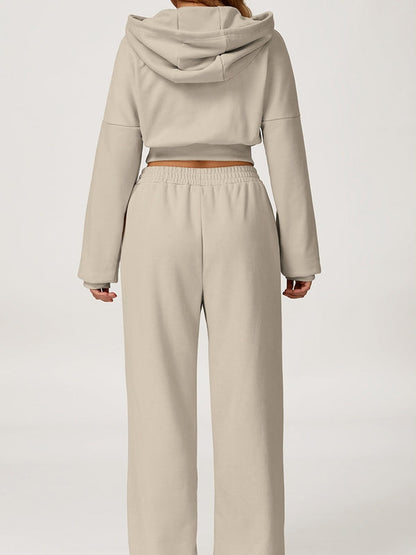 BUYCO Female Pocket Casual  With Hat Tracksuit