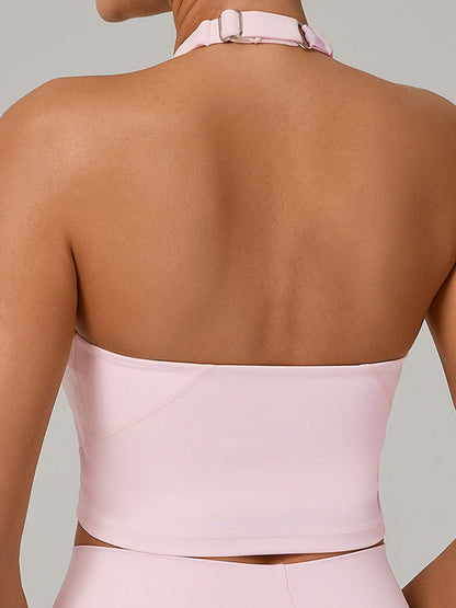 BUYCO Female Halter Backless Tank